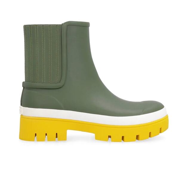 Tory Burch Olive and Mustard Winter Boots - Picture 2 of 12